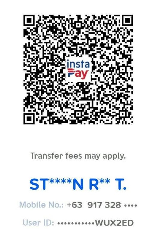 GCash QR code for payment